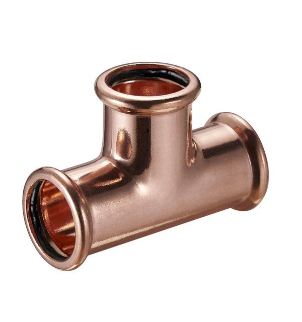Copper Press Fitting | Equal Tee | M profile 