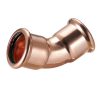 Copper Press Fitting | Elbow 45° | M profile 