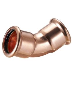 Copper Press Fitting | Elbow 45° | M profile 