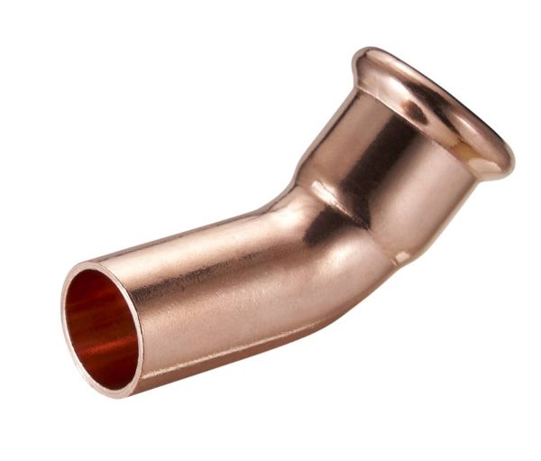 Copper Press Fitting | Street Bend 45° | M profile 