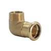Brass Fitting | Elbow 90° Male | M profile 